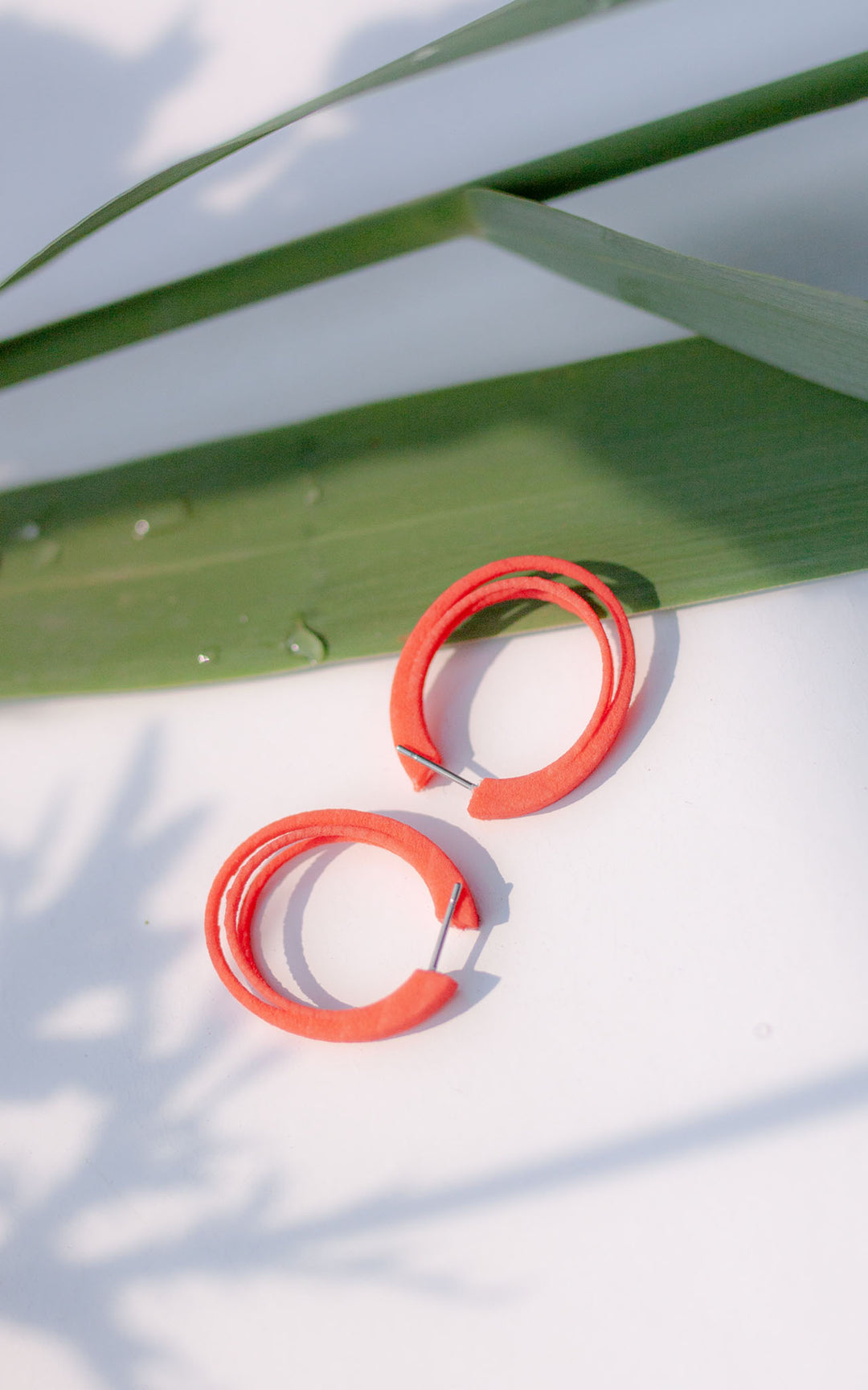 Orange-colored jewelry collection