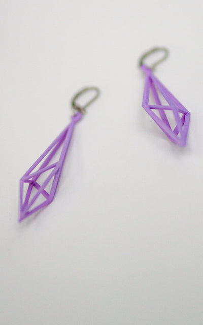 GEO pyramid geometric earrings