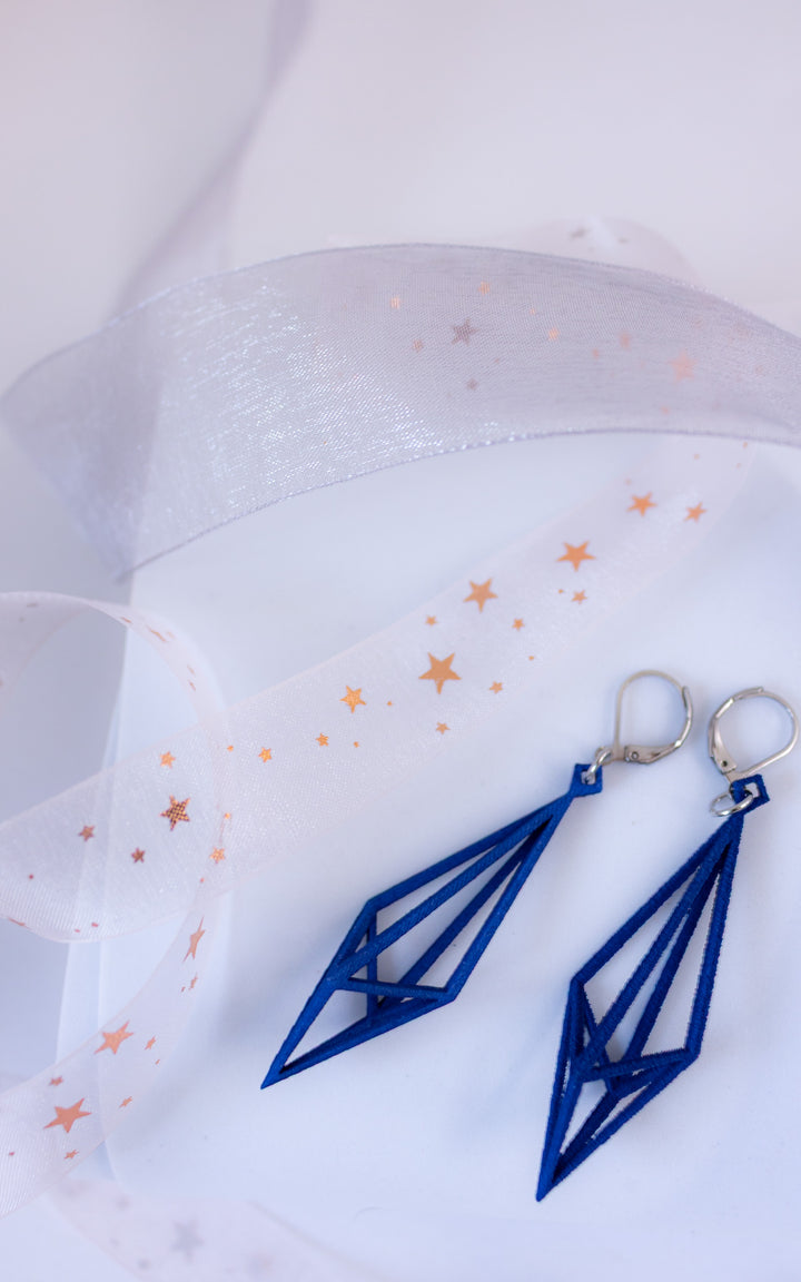 GEO pyramid geometric earrings