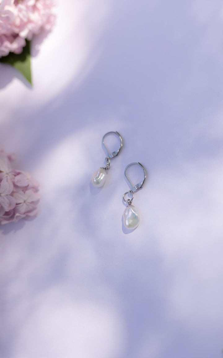 Perles 5 mm sur crochet levier