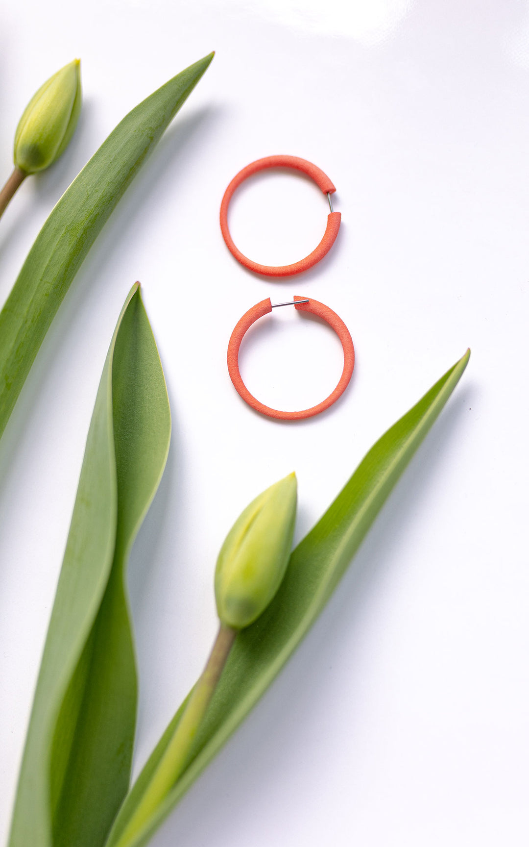 Orange-colored jewelry collection