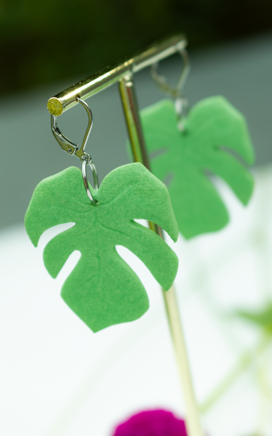 MAUI – Monstera Earrings