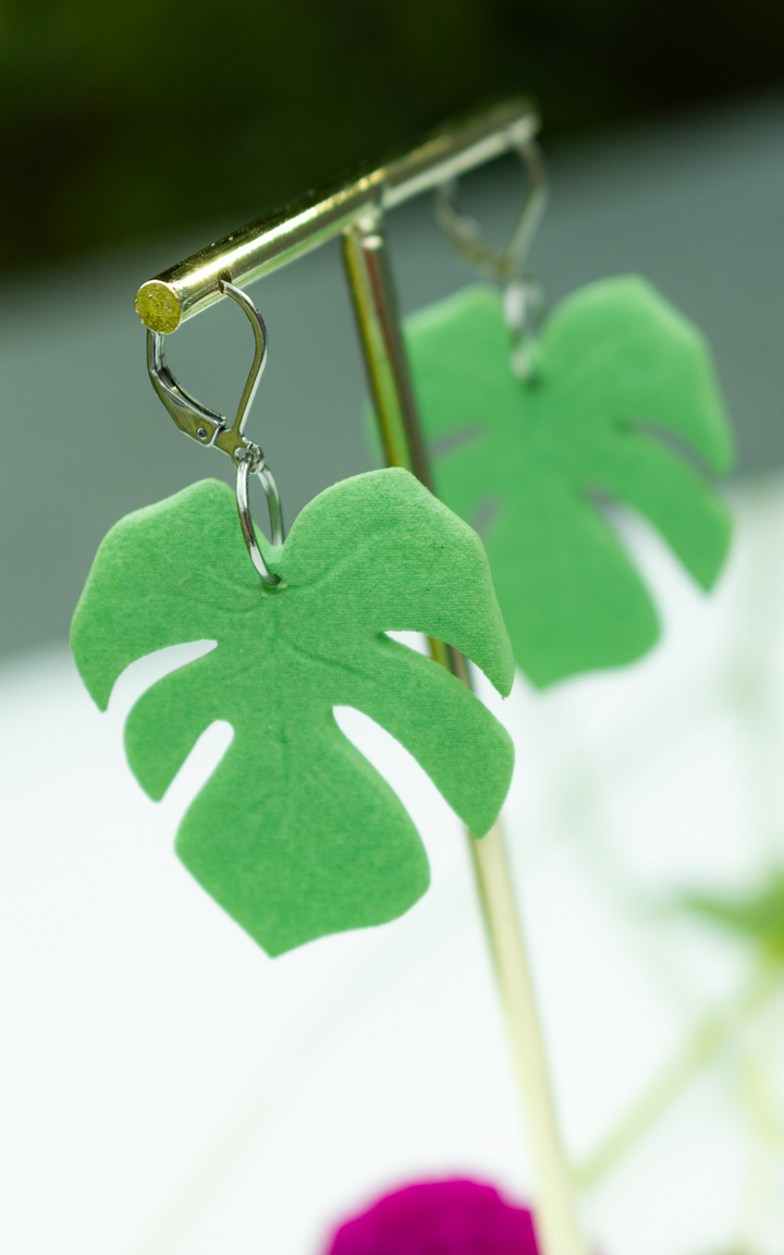 MAUI – Monstera Earrings