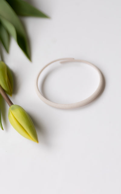 Bracelet blanc de la collection bijou 3D vox & oz