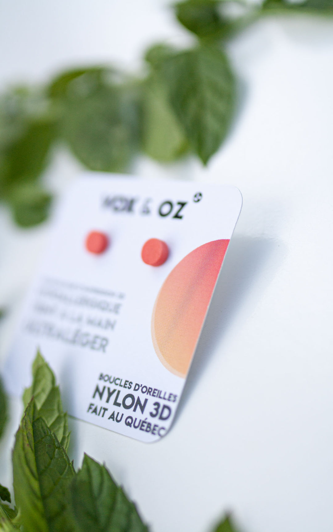 Orange-colored jewelry collection