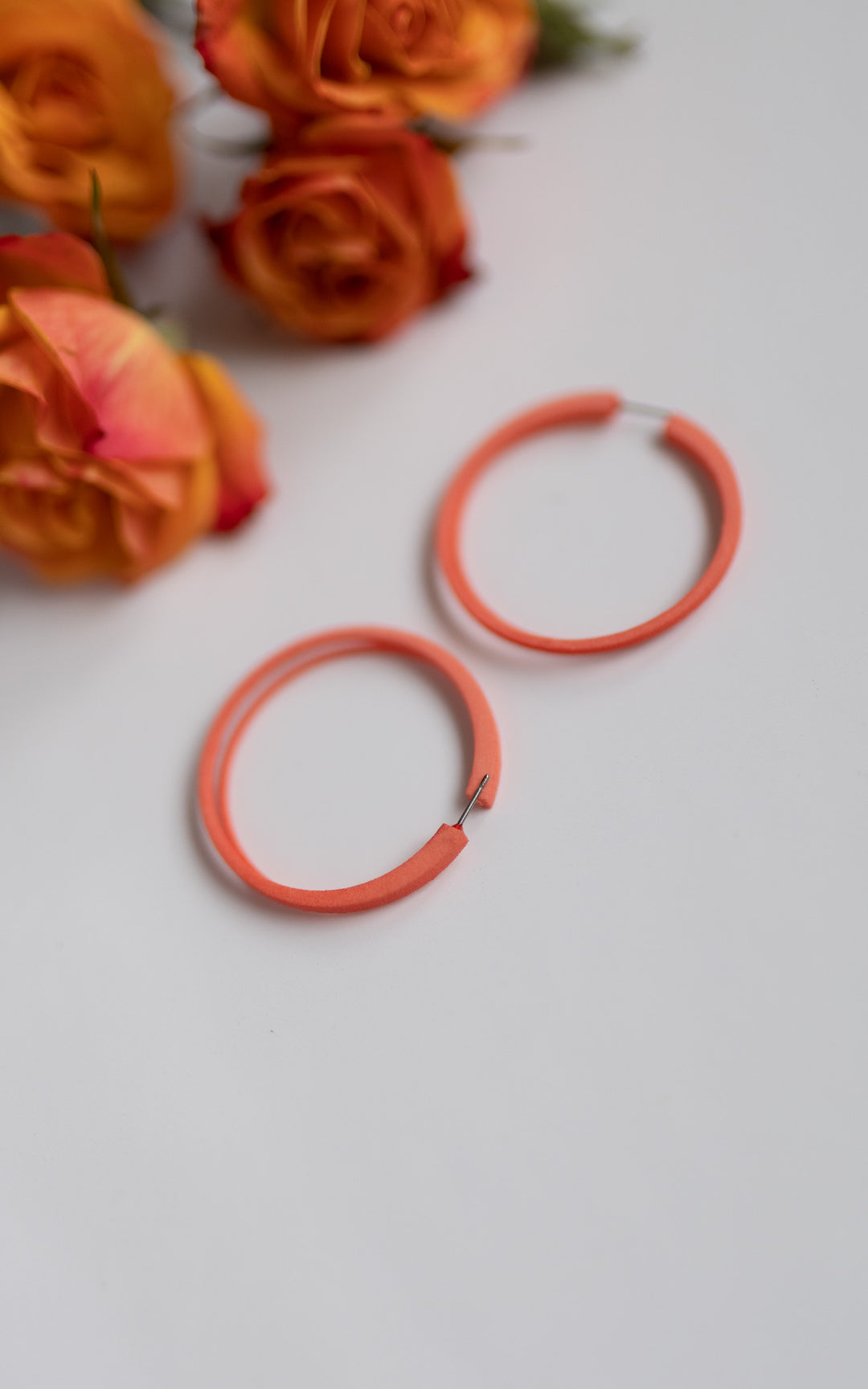 Orange-colored jewelry collection