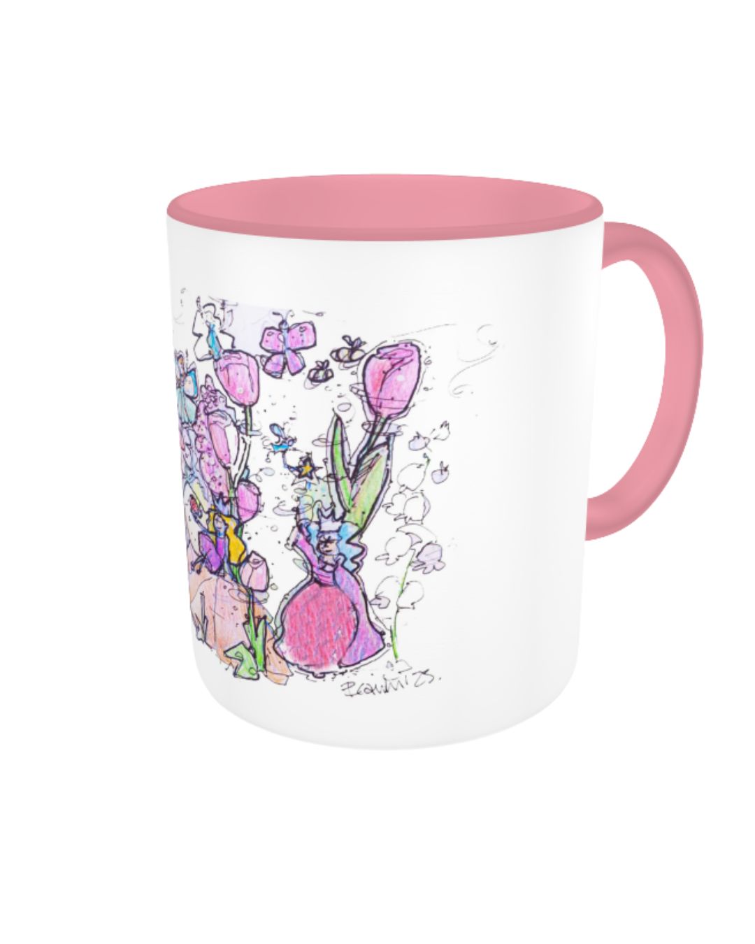 Tasse illustrée — La Princesse des Tulipes