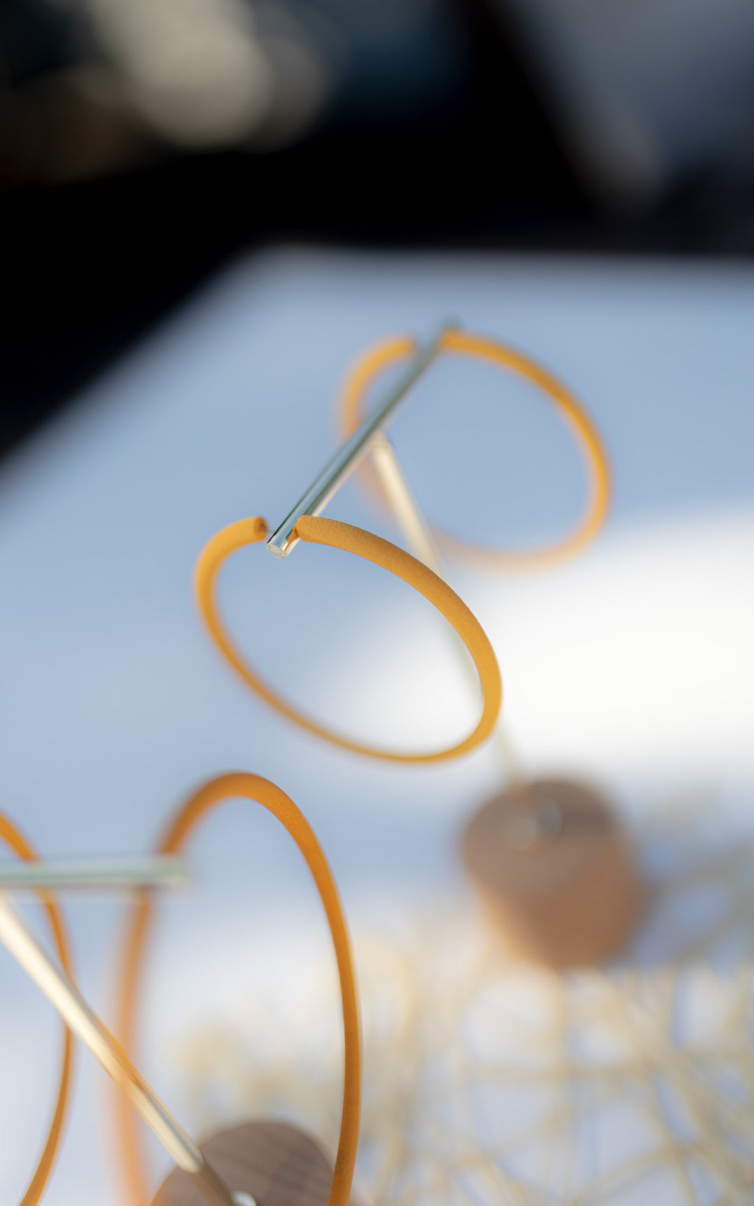 Atlas 6 – Grands anneaux d’oreilles 3D ultralégers en nylon recyclé