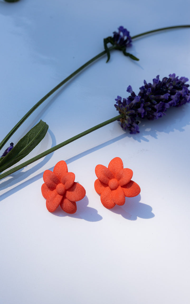 Orange-colored jewelry collection