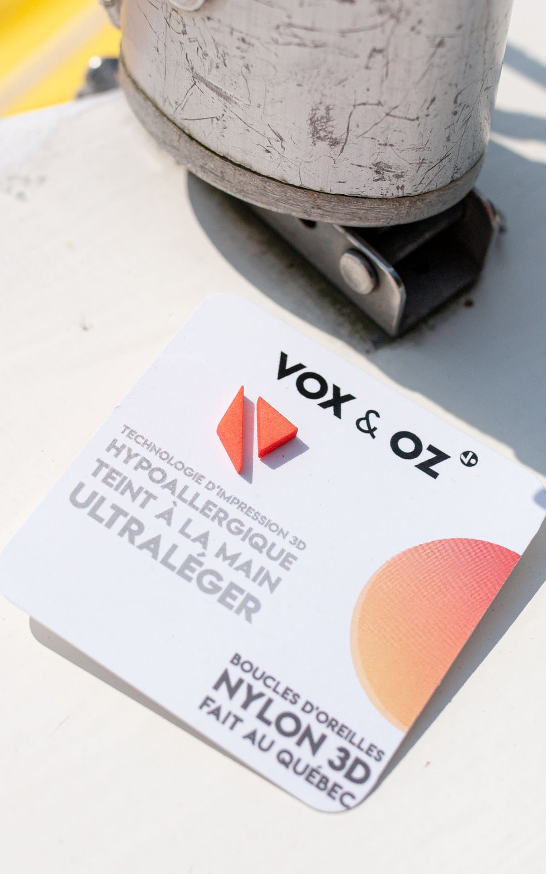 Orange-colored jewelry collection