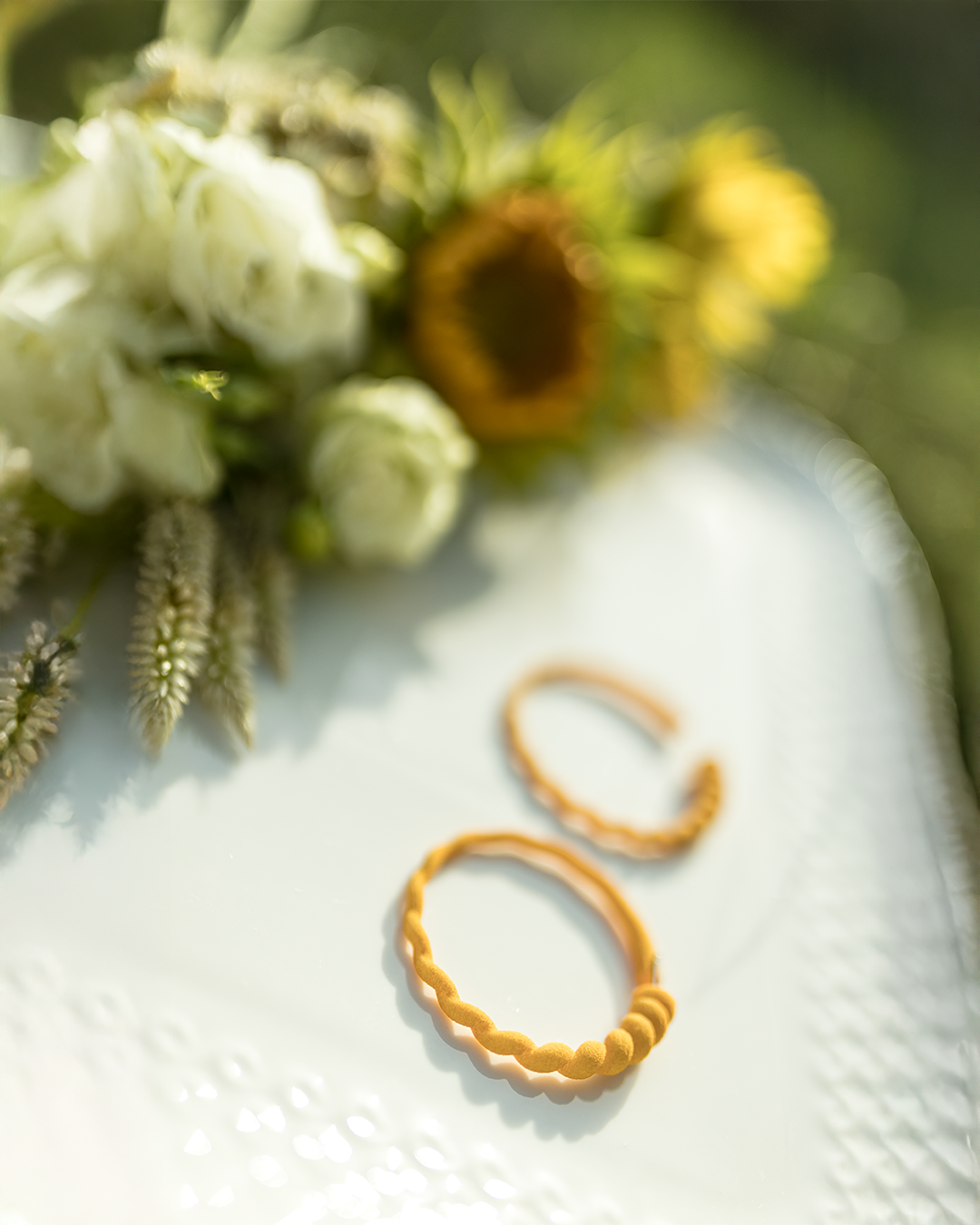 Large Crescent Earrings, Shell 5cm