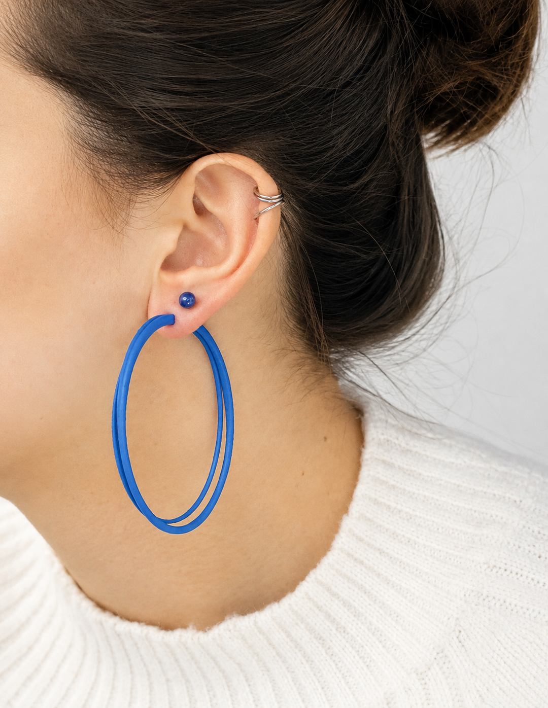 Mannequin portant les boucles d&