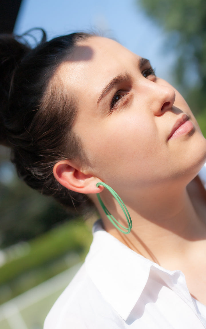 Mannequin portant les boucles d&