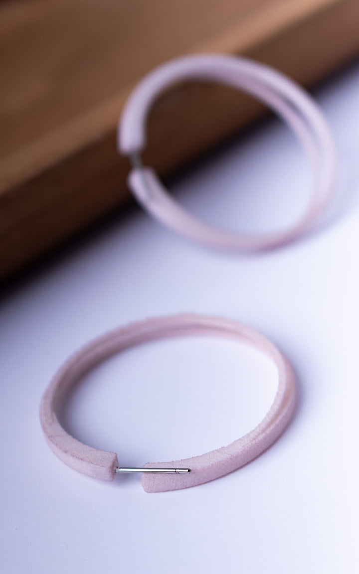 Scoop double rings 4 cm