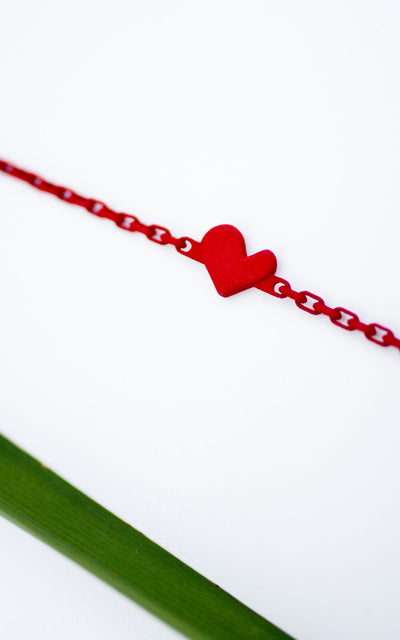 3D Heart to Heart Friendship Bracelet